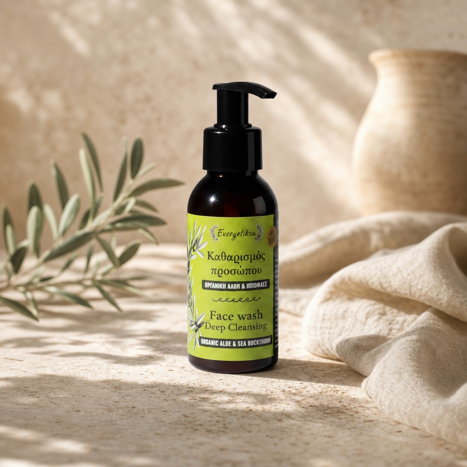 Gezichtsreiniger Aloe &  Duindoorn - Evergetikon
