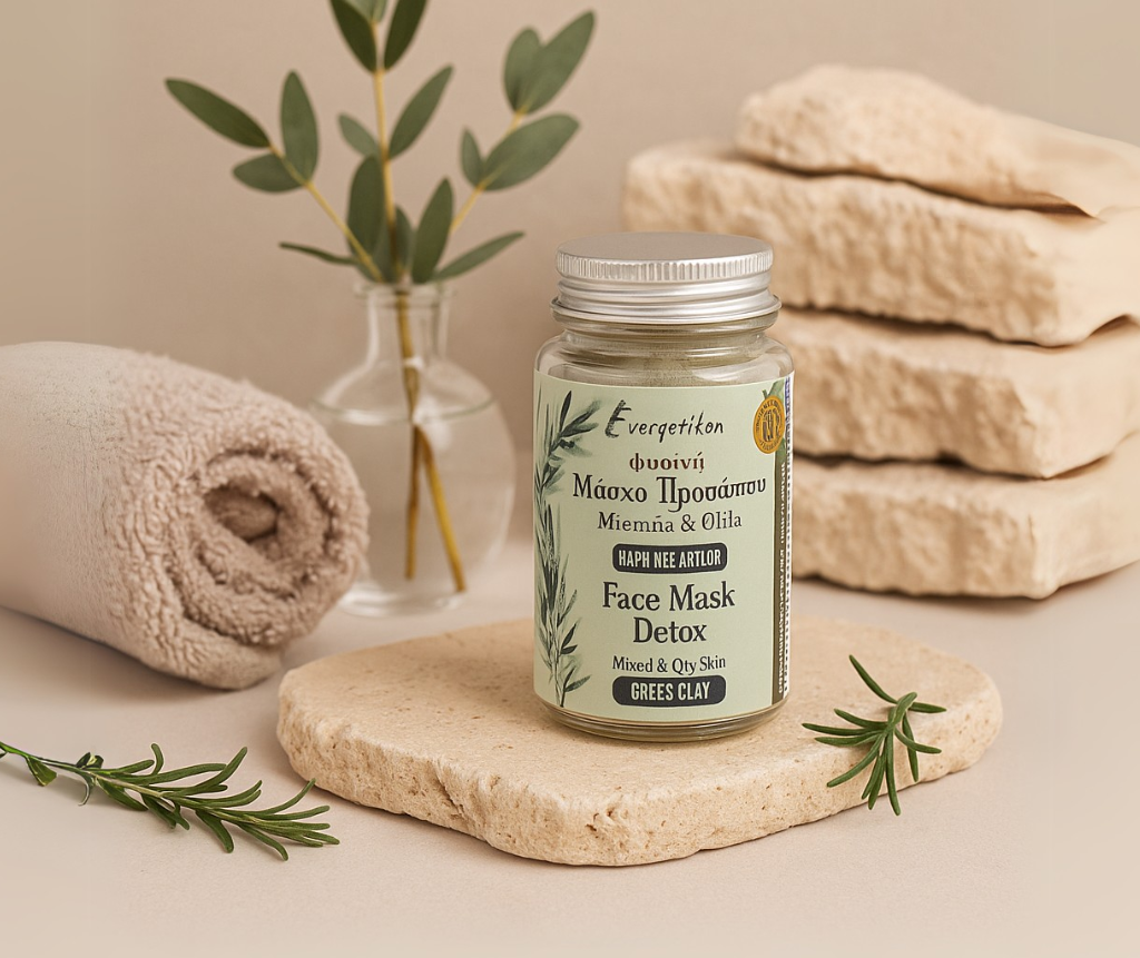 Groene Klei Masker - afbeelding 3