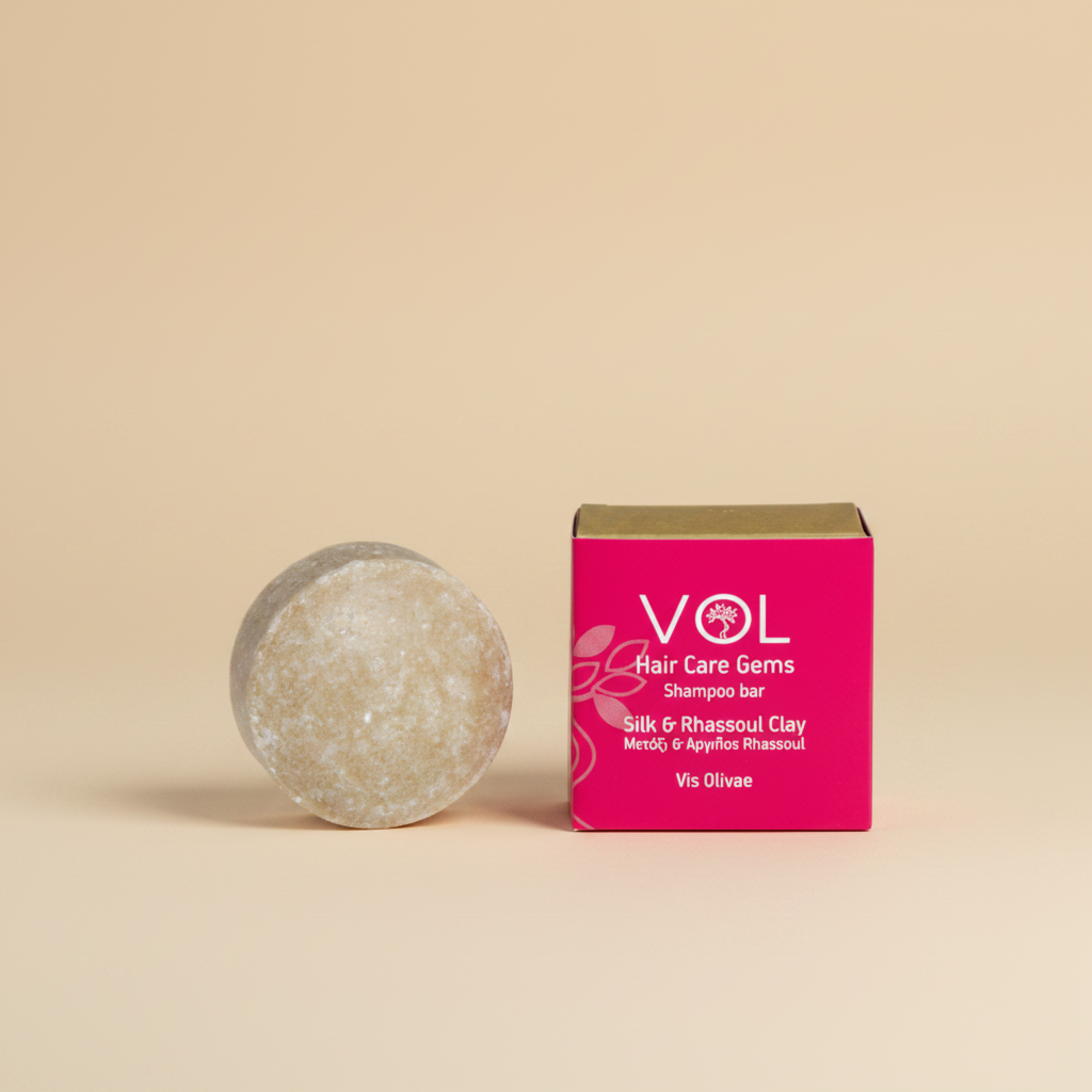 Solid Shampoo katoen en rhassoul klei - VOL