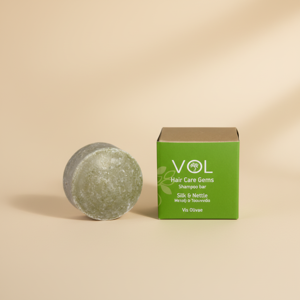 Solid Shampoo katoen en brandnetel - VOL