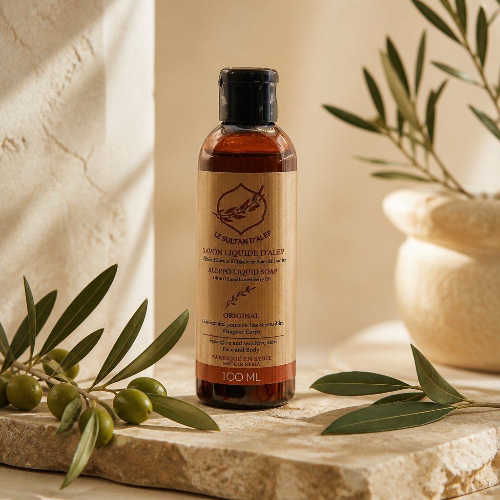 Aleppo zeep vloeibaar – 100 ml