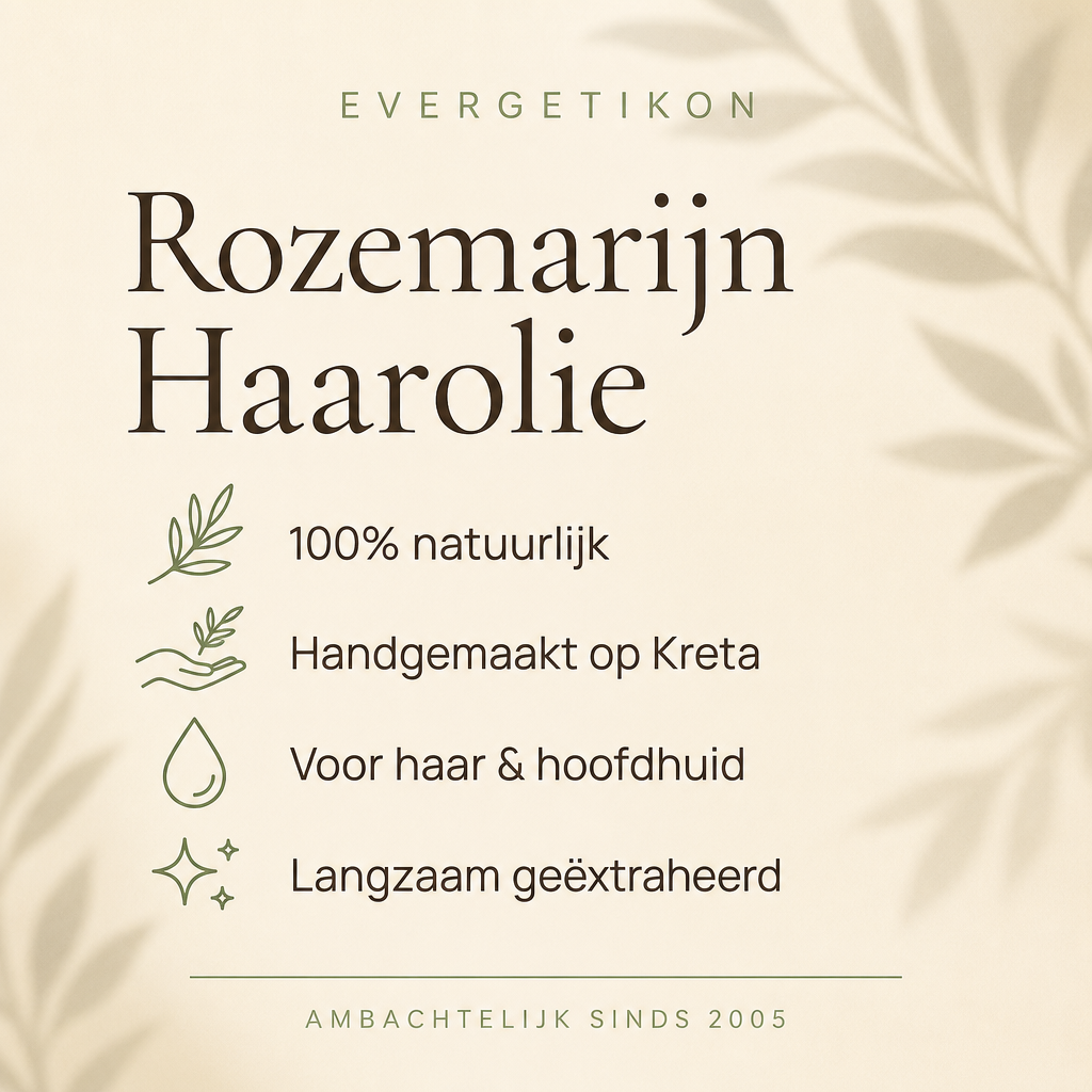 USP Rozemarijn Haarolie - 100% natuurlijk, handgemaakt op Kreta